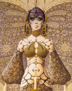 Christian Le Moult (1941-2024), Femme papillon