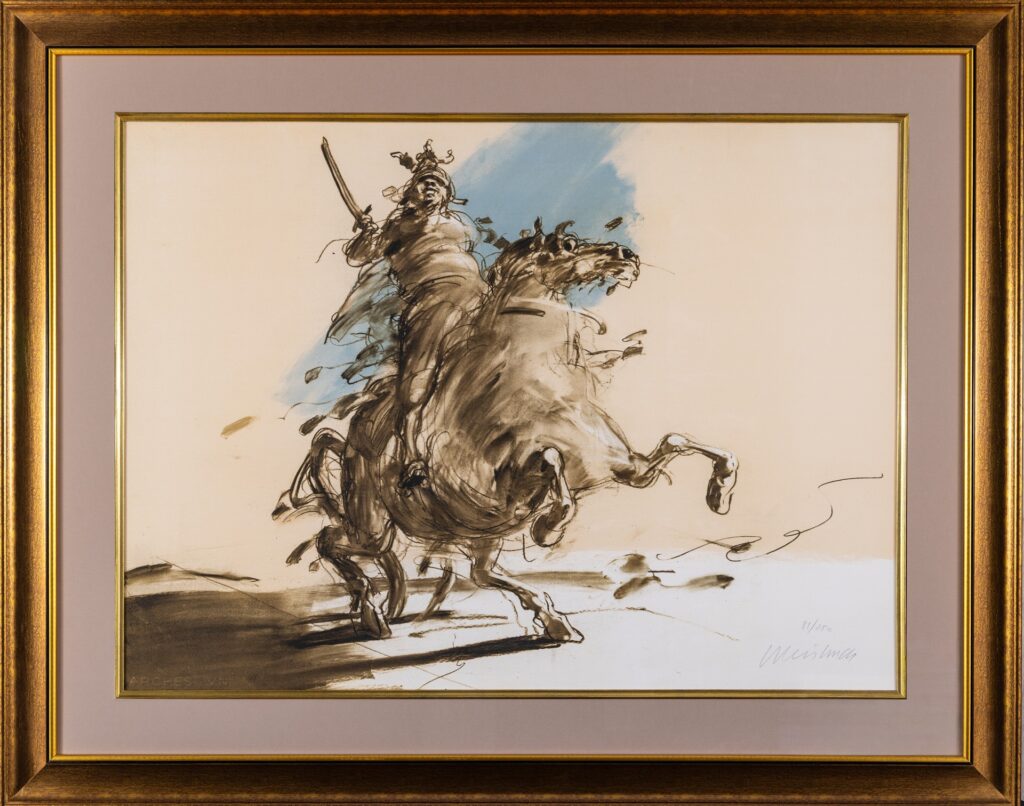 Claude Weisbuch (1927-2014), Rycerz