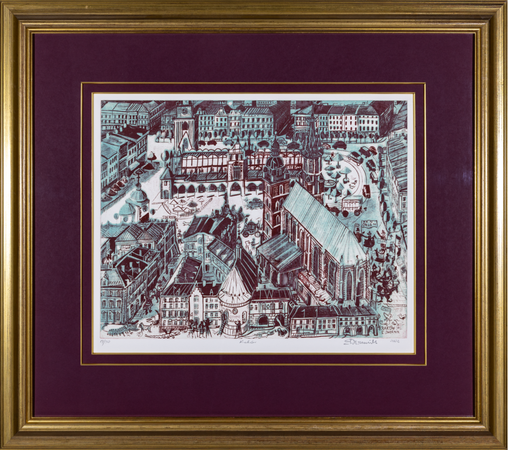 Edward Dwurnik (1943-2018), Kraków, 2002