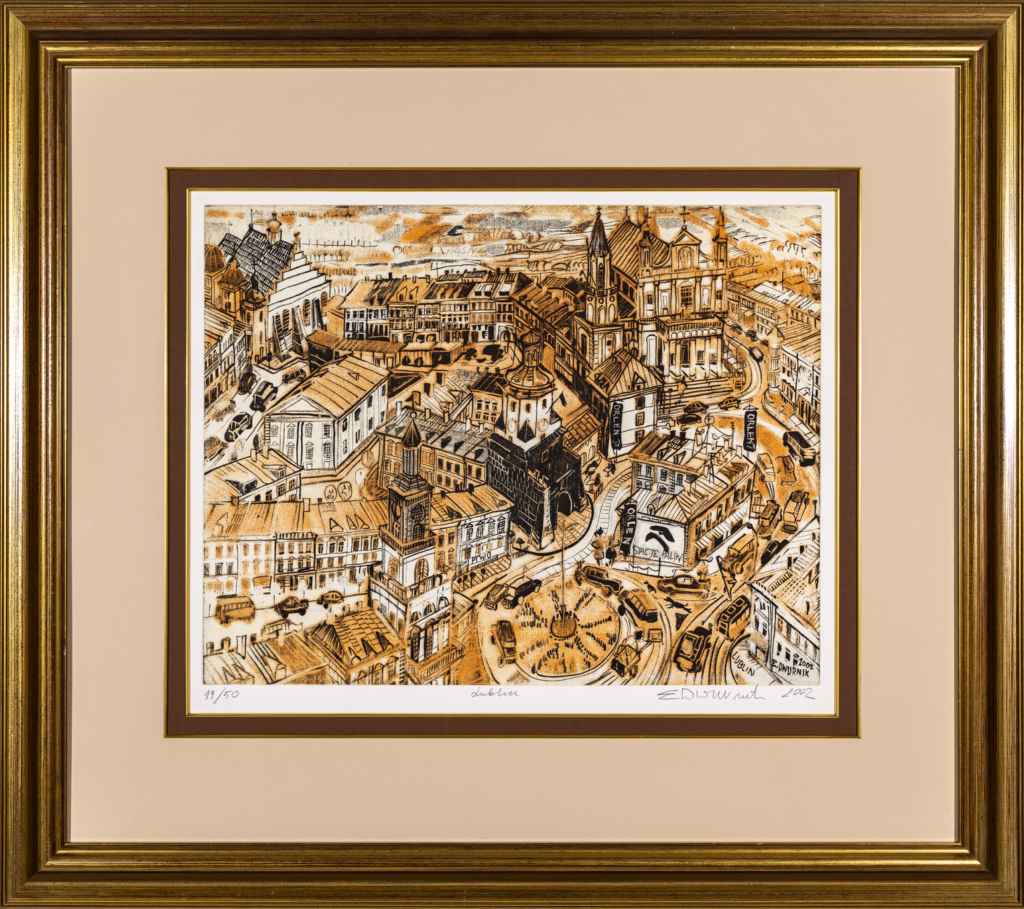 Edward Dwurnik (1943-2018), Lublin, 2002