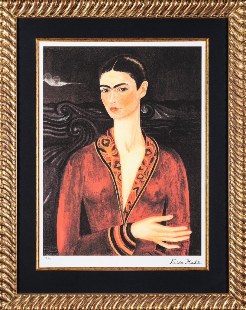 Frida Kahlo (1907-1954), Autoportret w aksamitnej sukni