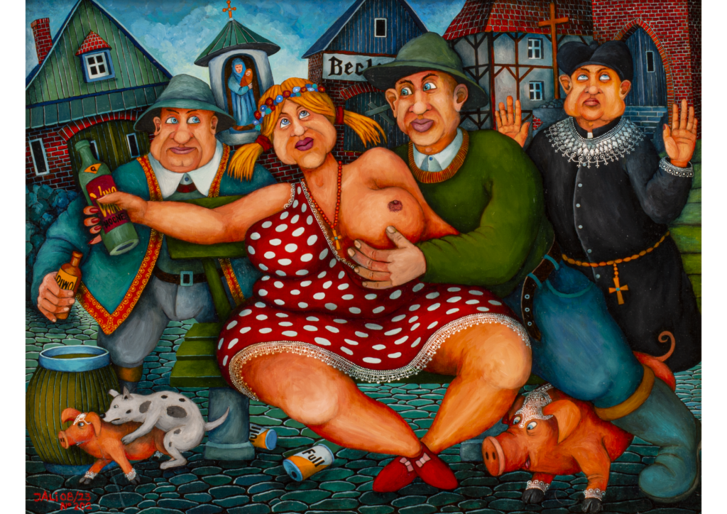 Jacek Lipowczan (ur. 1951), „Jali” i „Cykl królowe życia 1”, 2023