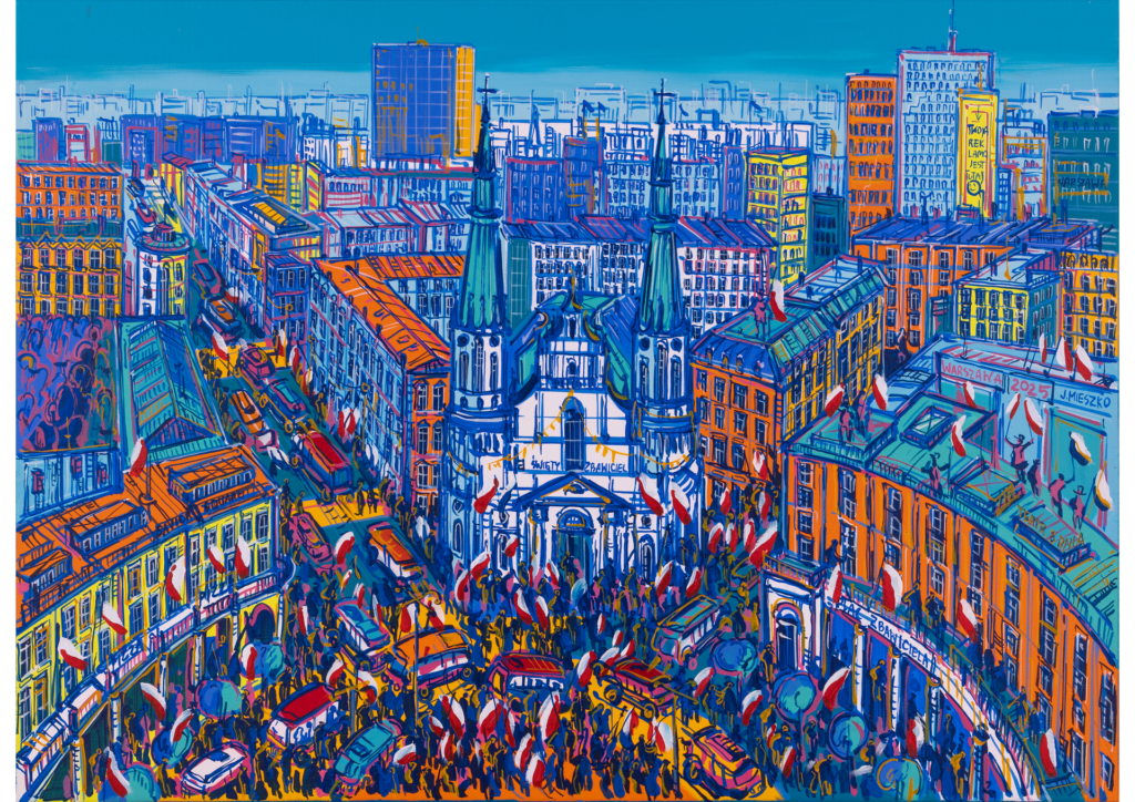 Joanna Mieszko (ur. 1969), Plac Zbawiciela, 2025