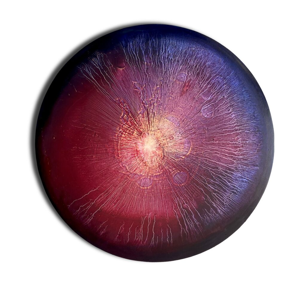 Martyna Łuszczyńska (ur. 1997), Rhythms (Magenta, Cobalt, Purple, Light), 2024