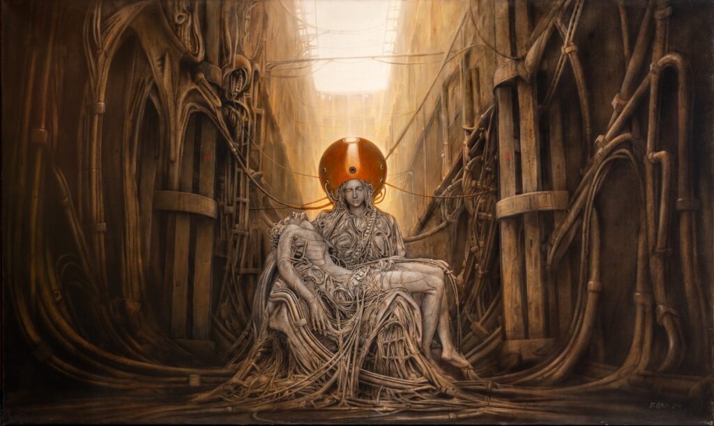 Peter Gric (ur. 1968), Android Pieta III, 2016