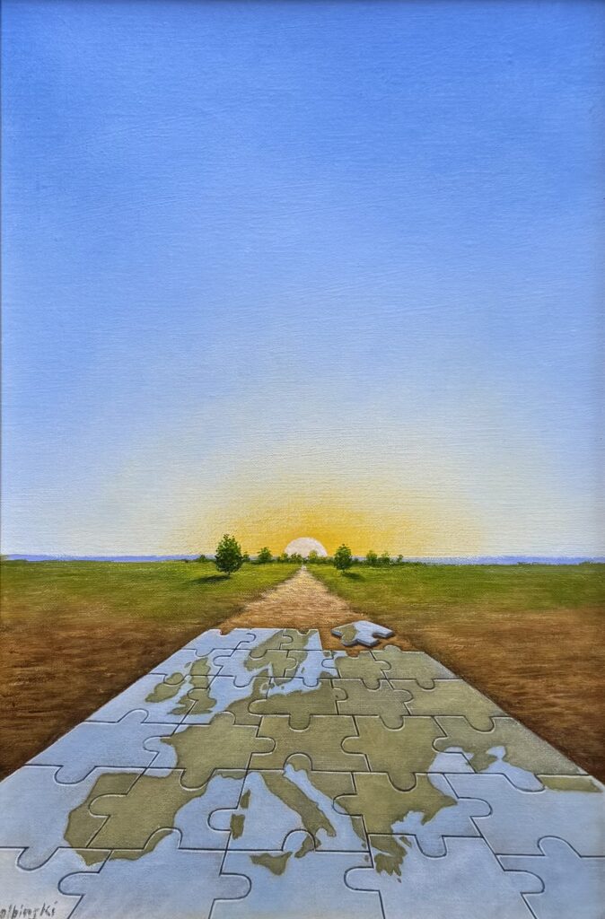 Rafał Olbiński (ur. 1943), Projekt okładki „Time”
