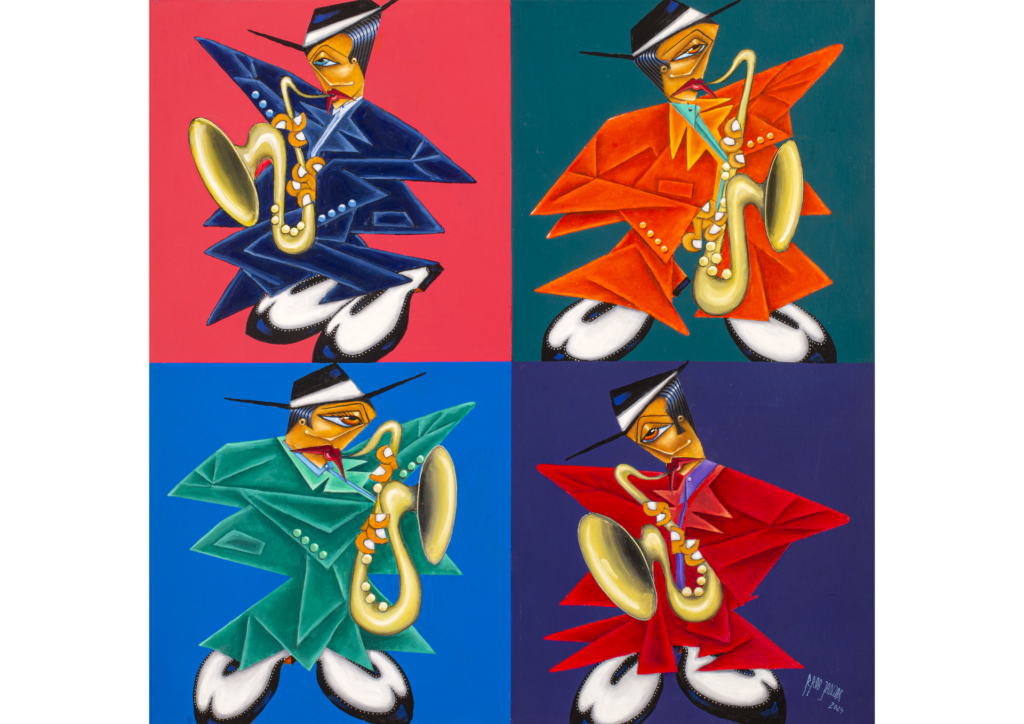 Robert Jadczak (ur. 1970), The world of jazz, 2024