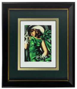 Tamara Łempicka (1894-1980), Kobieta w zielonej sukni