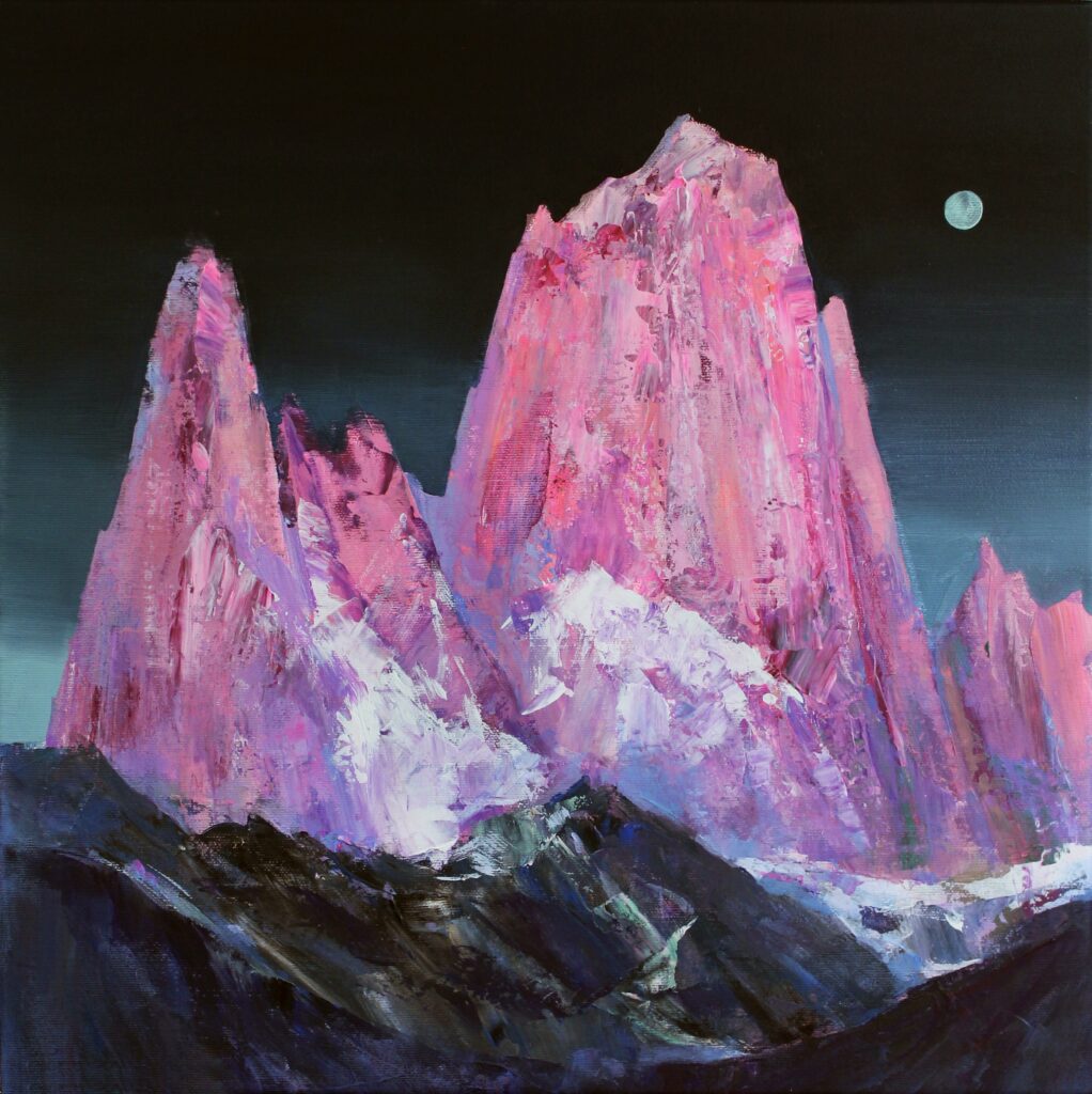 Tetiana Shendryk (ur. 1988), Pink Peaks, 2025