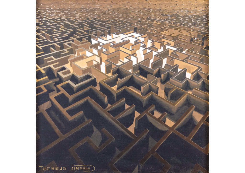Theseus (Aleksandra Cupiał i Szymon Parafiniak), Bastion, 2024