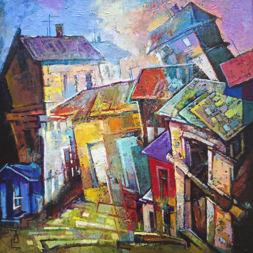 David Bagalishvili (ur. 1963), Abandoned houses, 2026