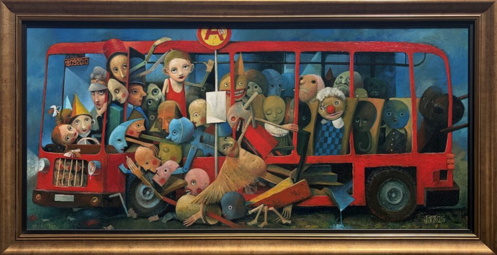 Krzysztof Iwin (ur. 1974), Nocny autobus, 2025