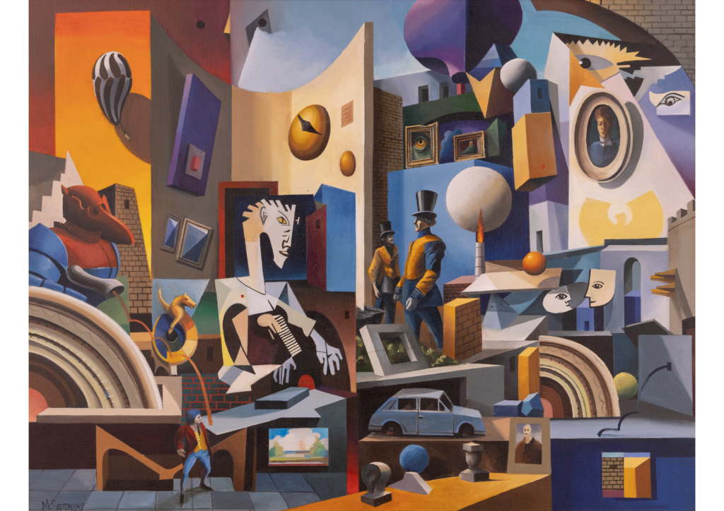 Mikołaj Sętowski (ur. 1987), Symetria dwóch i chaos trzech, 2025
